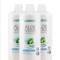 Aloe Vera Гел за пиене Active Freedom, троен комплект
