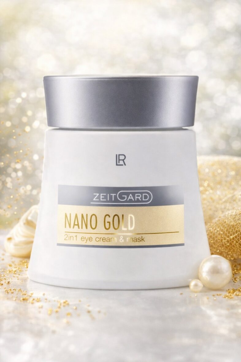 Nanogold 2в1 Околоочен крем и маска